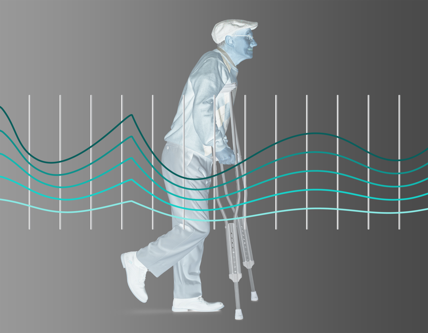 Werksdesign e-crutch ergonomic practical test medical design movement