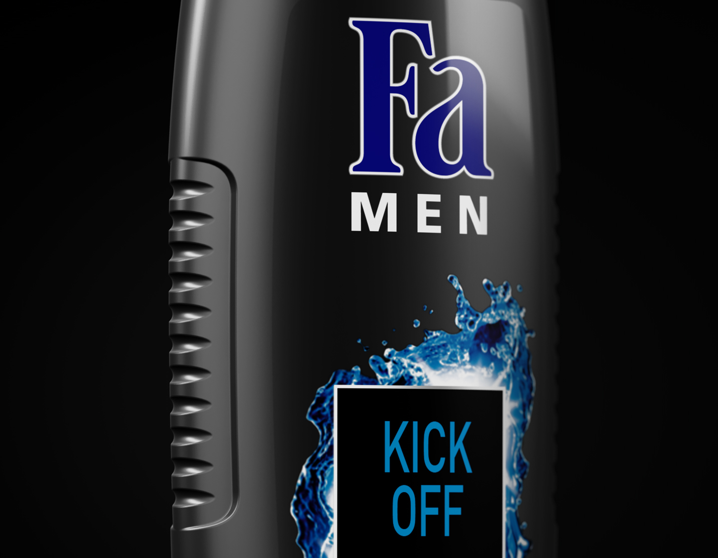 fa men shampoo superunion werksdesign flasche formdesign