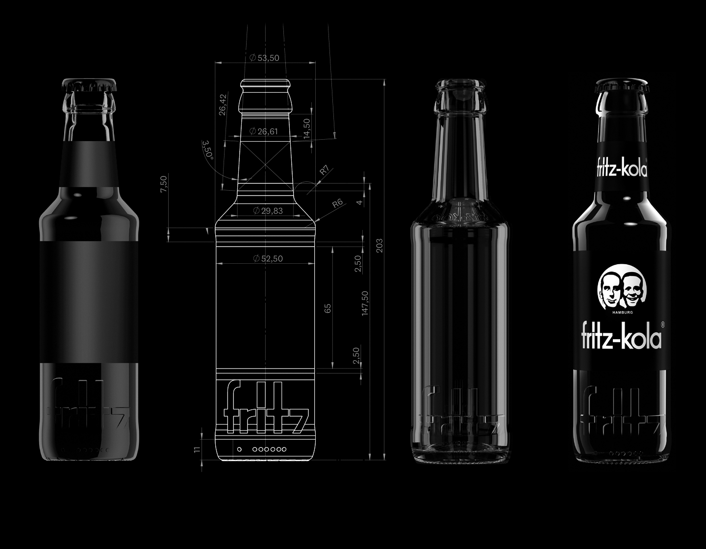 fritz-kola  werksdesign prozess mockups 2